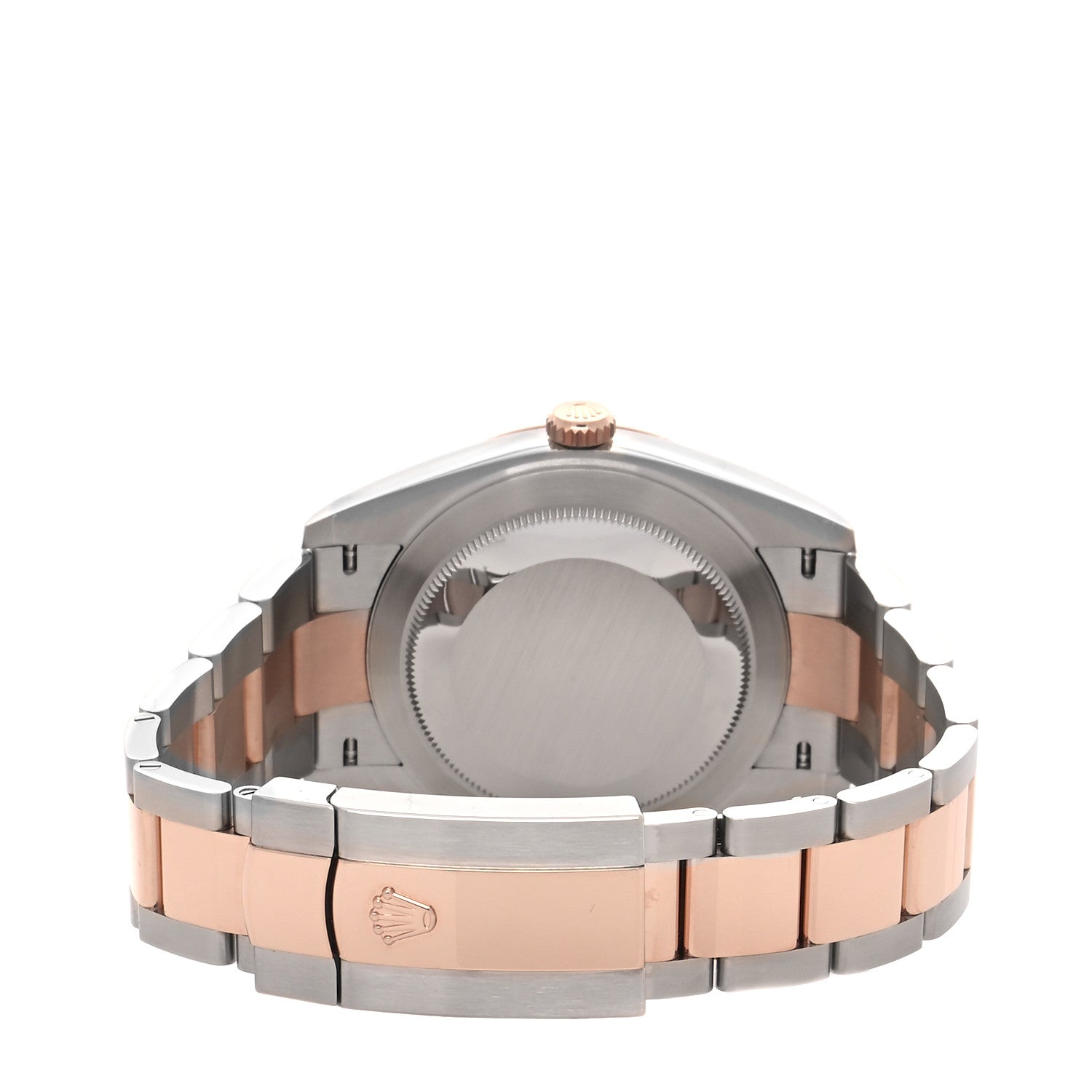 Rolex Stainless Steel 18K Everose Gold Diamond 41mm Oyster Perpetual Datejust Watch Sundust 126331 3 of 5