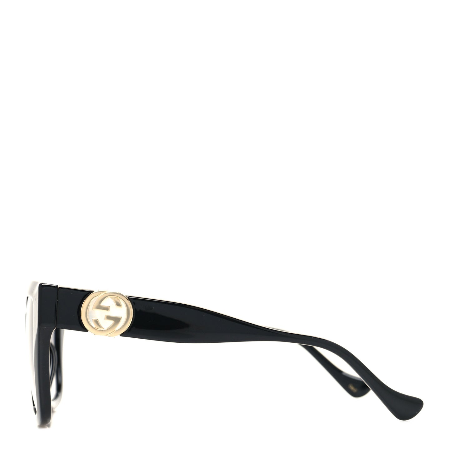 Acetate Square Frame Sunglasses GG1023S Black