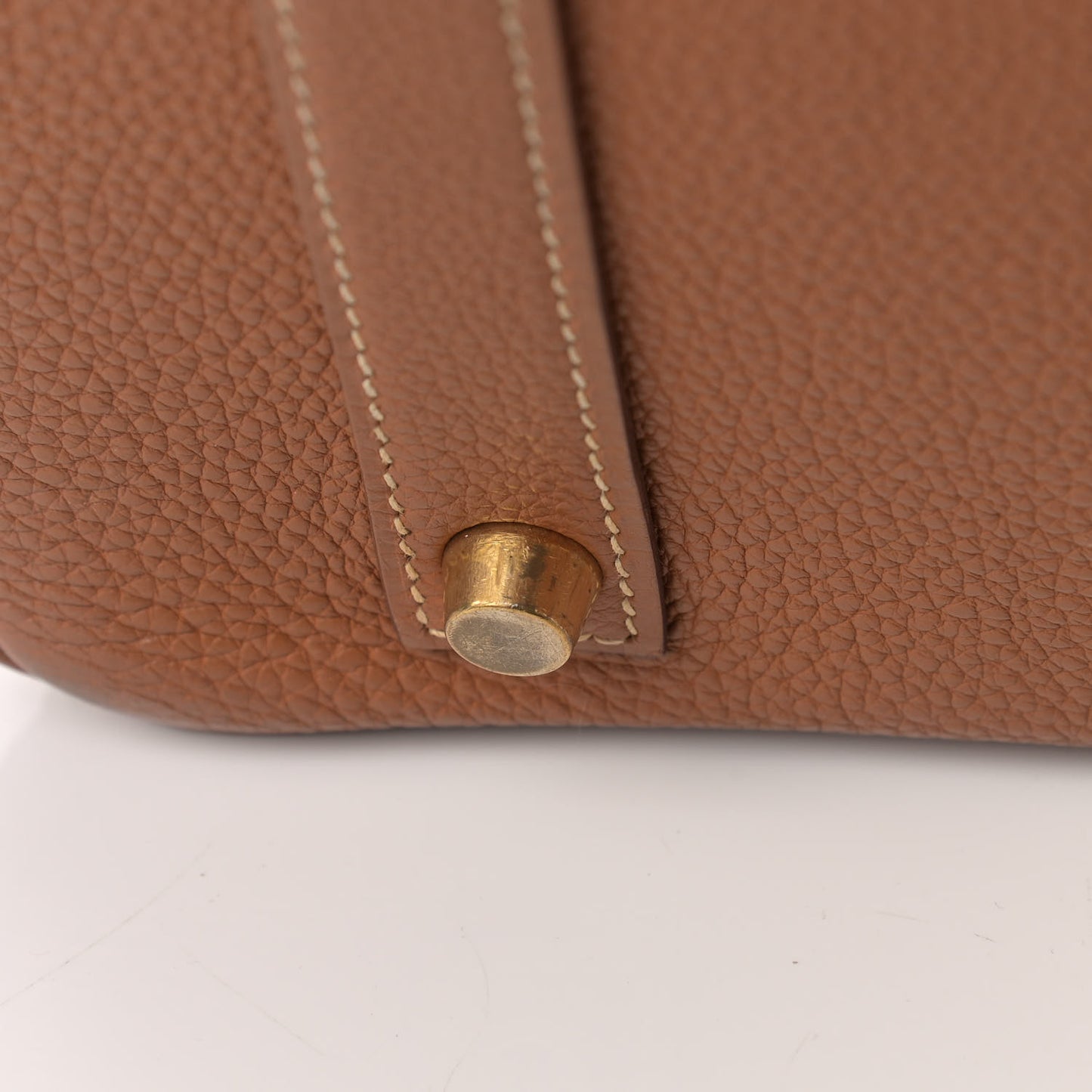 Taurillon Clemence Birkin 35 Gold
