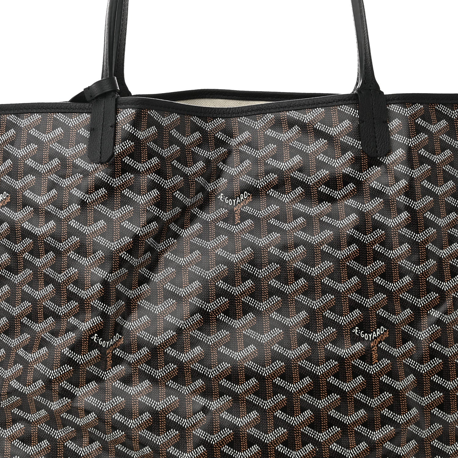 Goyard Goyardine Saint Louis GM Black 9 of 11