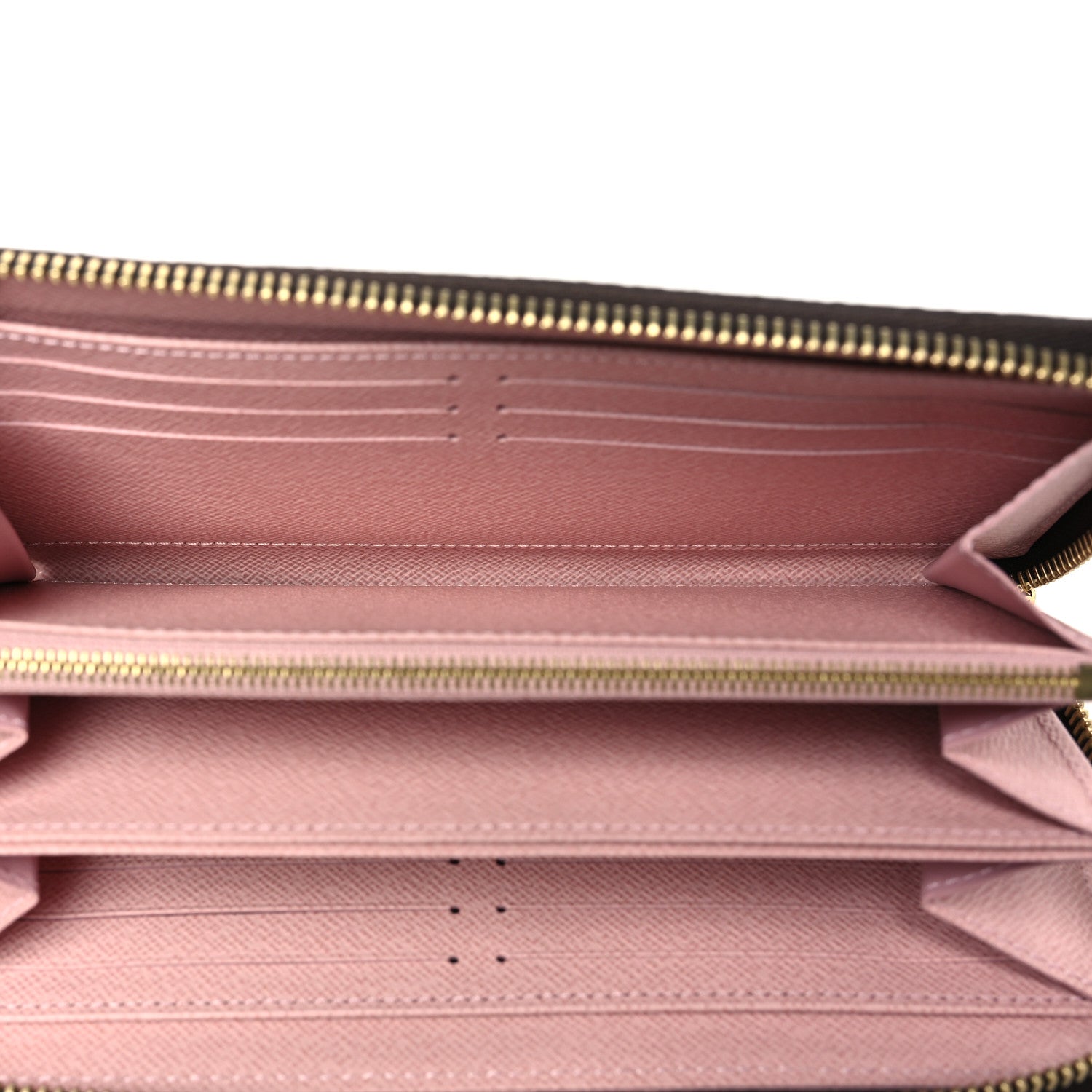 Louis Vuitton Monogram Zippy Wallet Rose Ballerine 5 of 7