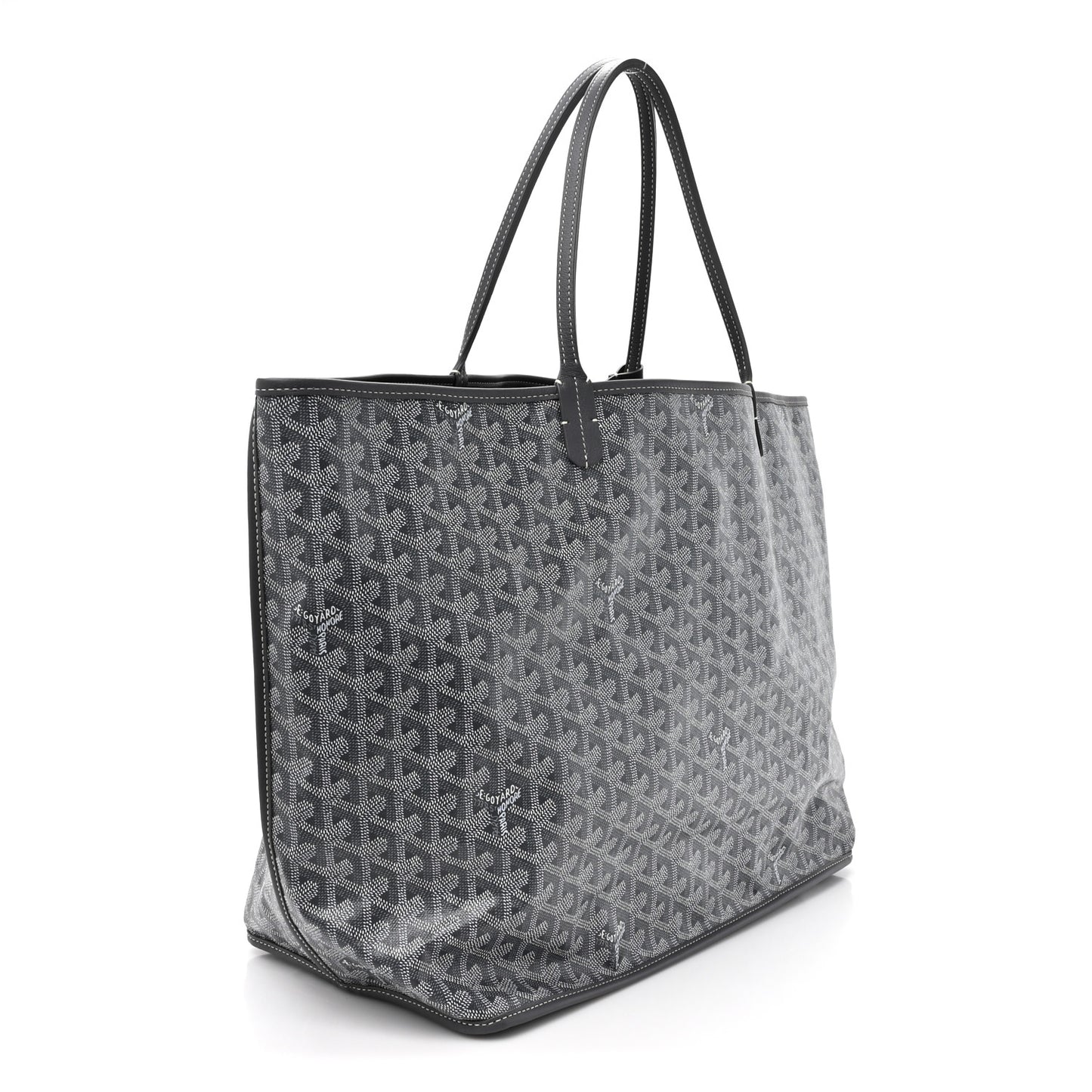 Goyardine Reversible Anjou GM Grey