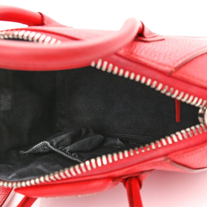Givenchy Sugar Goatskin Mini Antigona Red 5 of 17