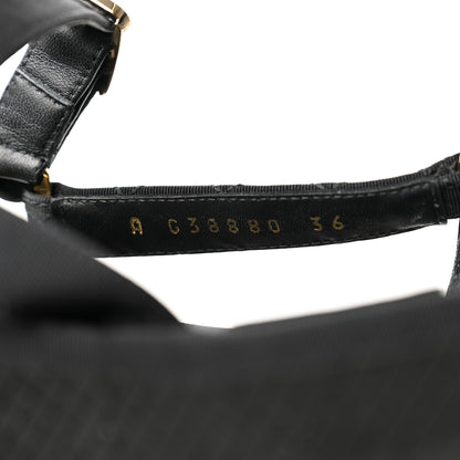 Chanel Grosgrain Quilted CC Logo Platform Sandals 36 Black 7 of 9