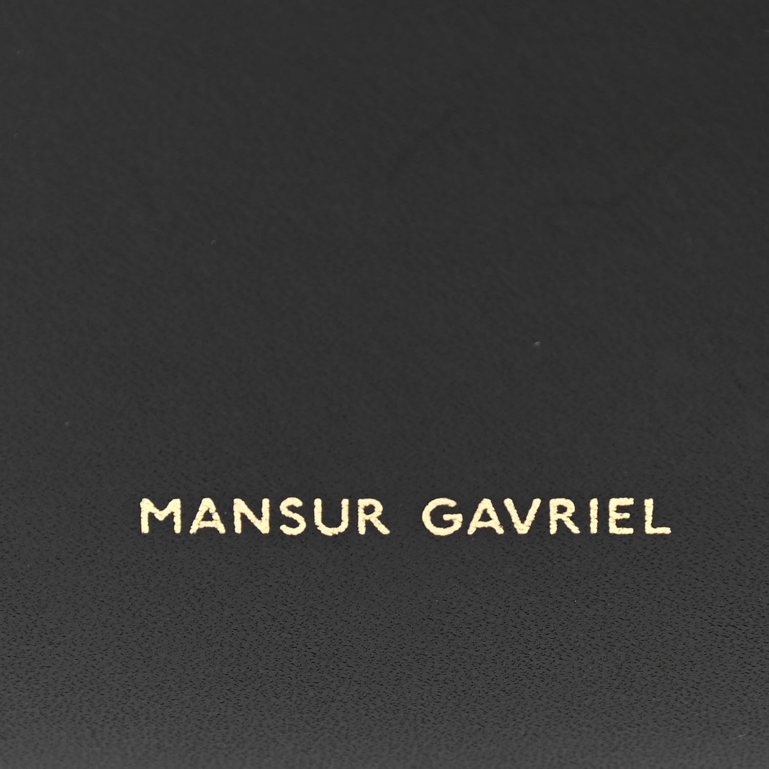 Mansur Gavriel Vegetable Tanned Calfskin Bucket Bag Black Flamma 6 of 11