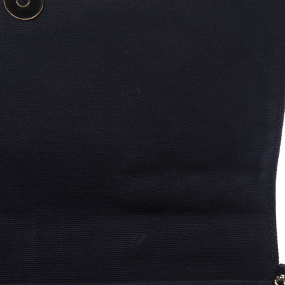 Chanel Metallic Lambskin Canvas CC N°5 Flap Black Silver 8 of 12