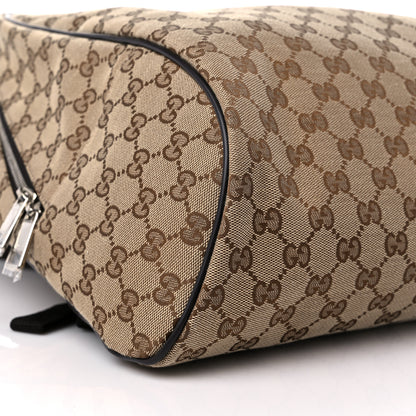 Gucci Monogram Travel Backpack Dark Brown 8 of 10