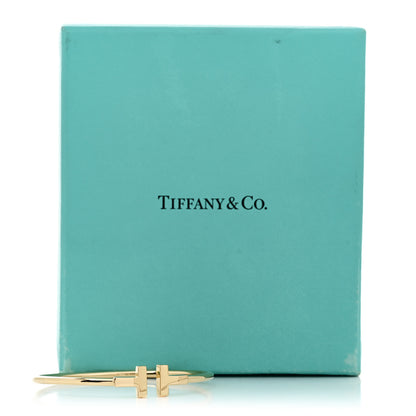 Tiffany 18K Yellow Gold T Wire Bracelet 4 of 4