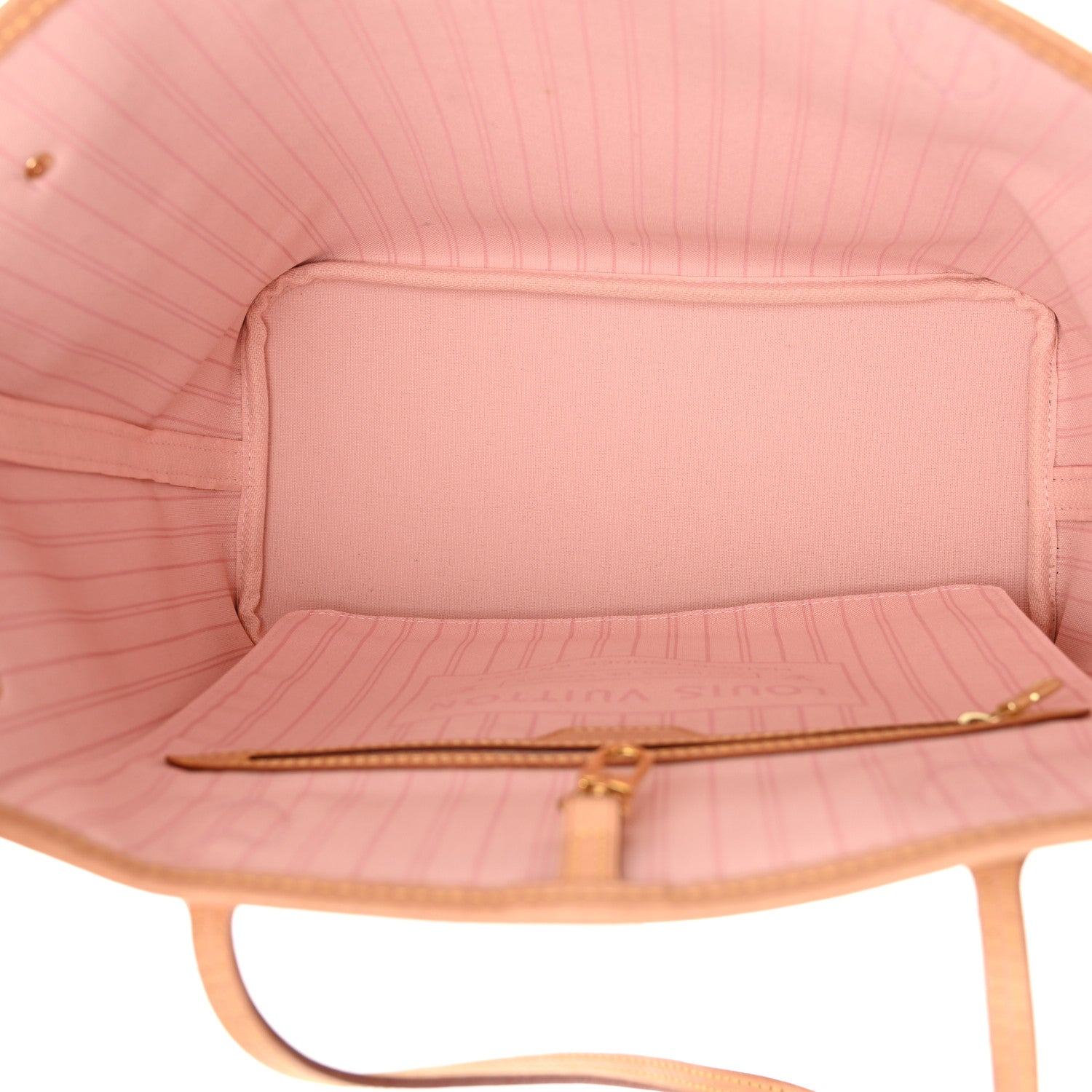 Louis Vuitton Damier Azur Neo Neverfull MM Rose Ballerine 5 of 13