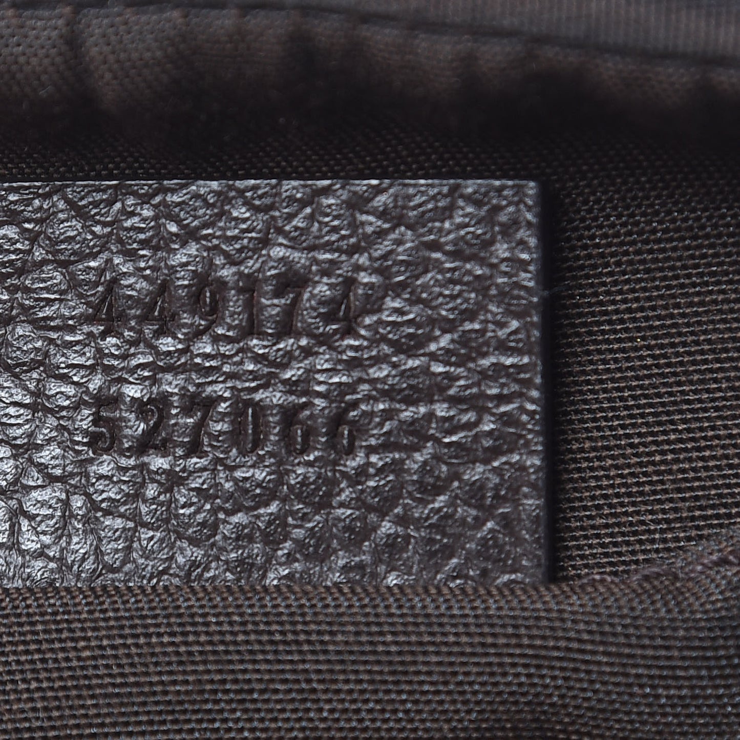 Monogram Belt Bag Dark Brown