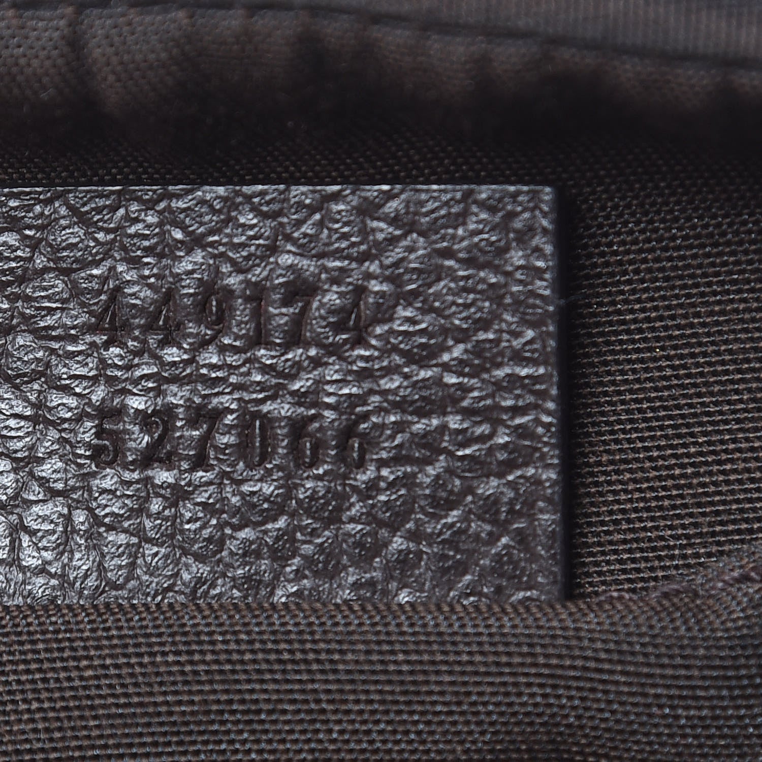 Gucci Monogram Belt Bag Dark Brown 7 of 11