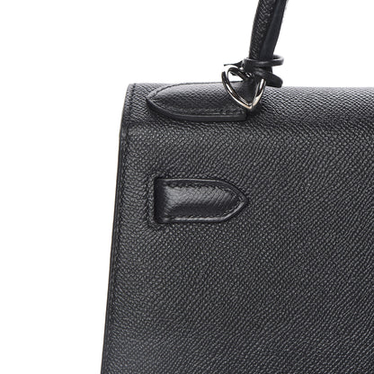 Hermes Epsom Kelly Sellier 28 Black 11 of 34