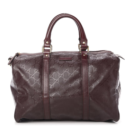 Gucci Imprime Monogram Medium Joy Boston Bordeaux 1 of 15