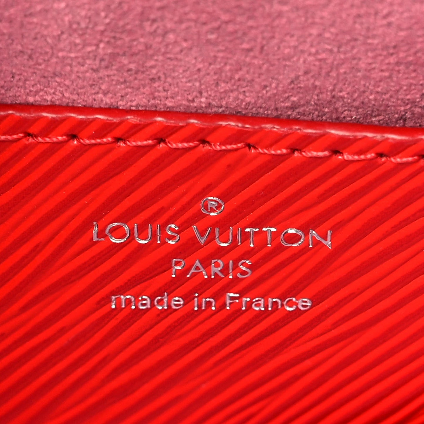 Epi Twist Shoulder Bag MM Coquelicot