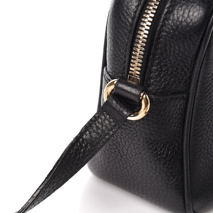 Gucci Pebbled Calfskin Small Soho Disco Bag Black 14 of 16