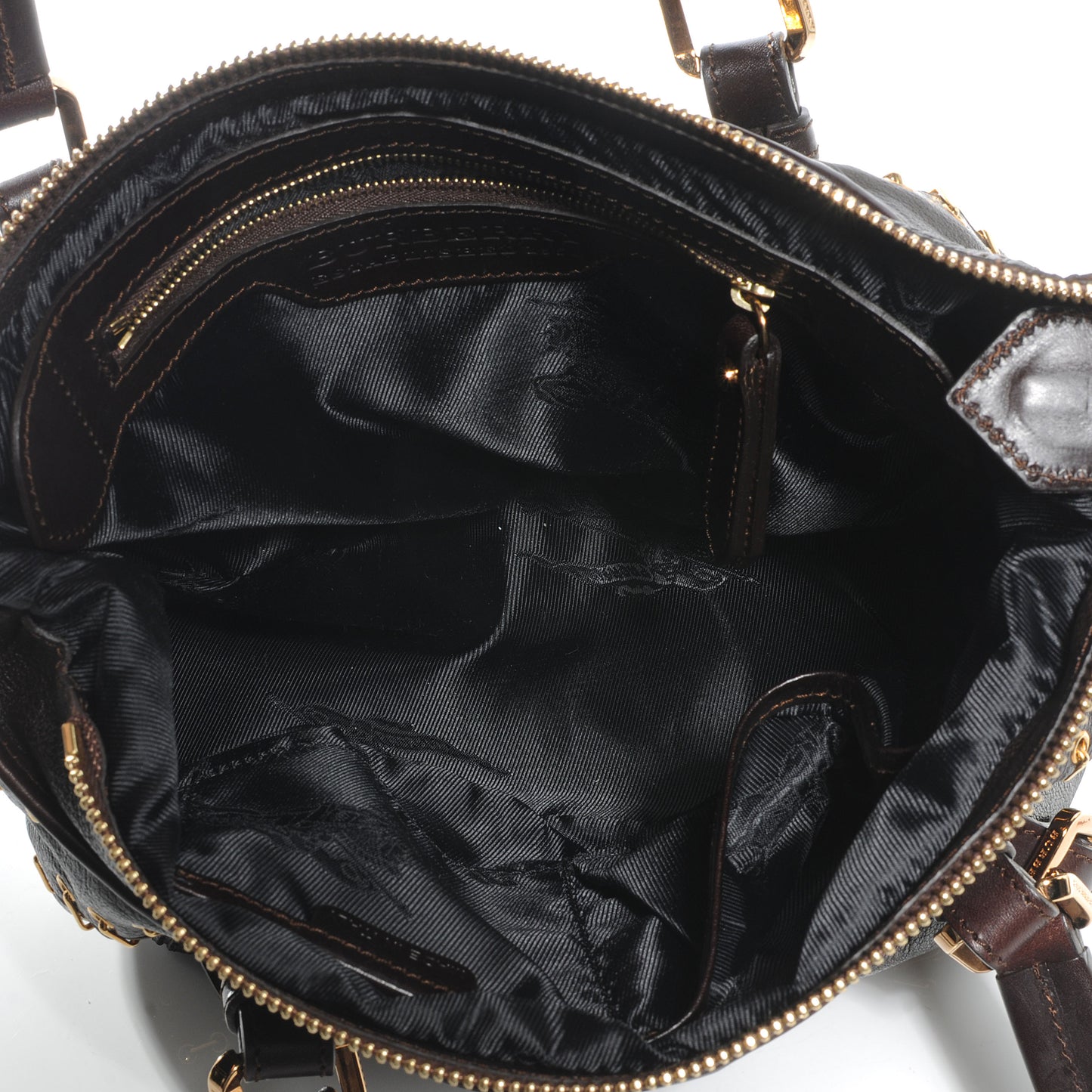 Leather Metal Stitch Lowry Chocolate