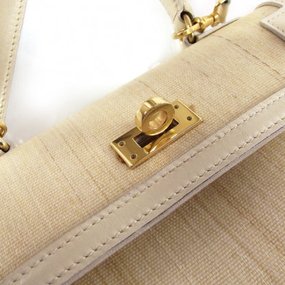 Hermes Toile Mini Kelly Tan 12 of 12