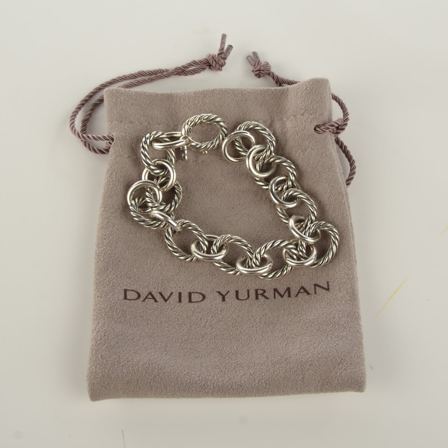 Sterling Silver 12mm Large Oval Link Bracelet