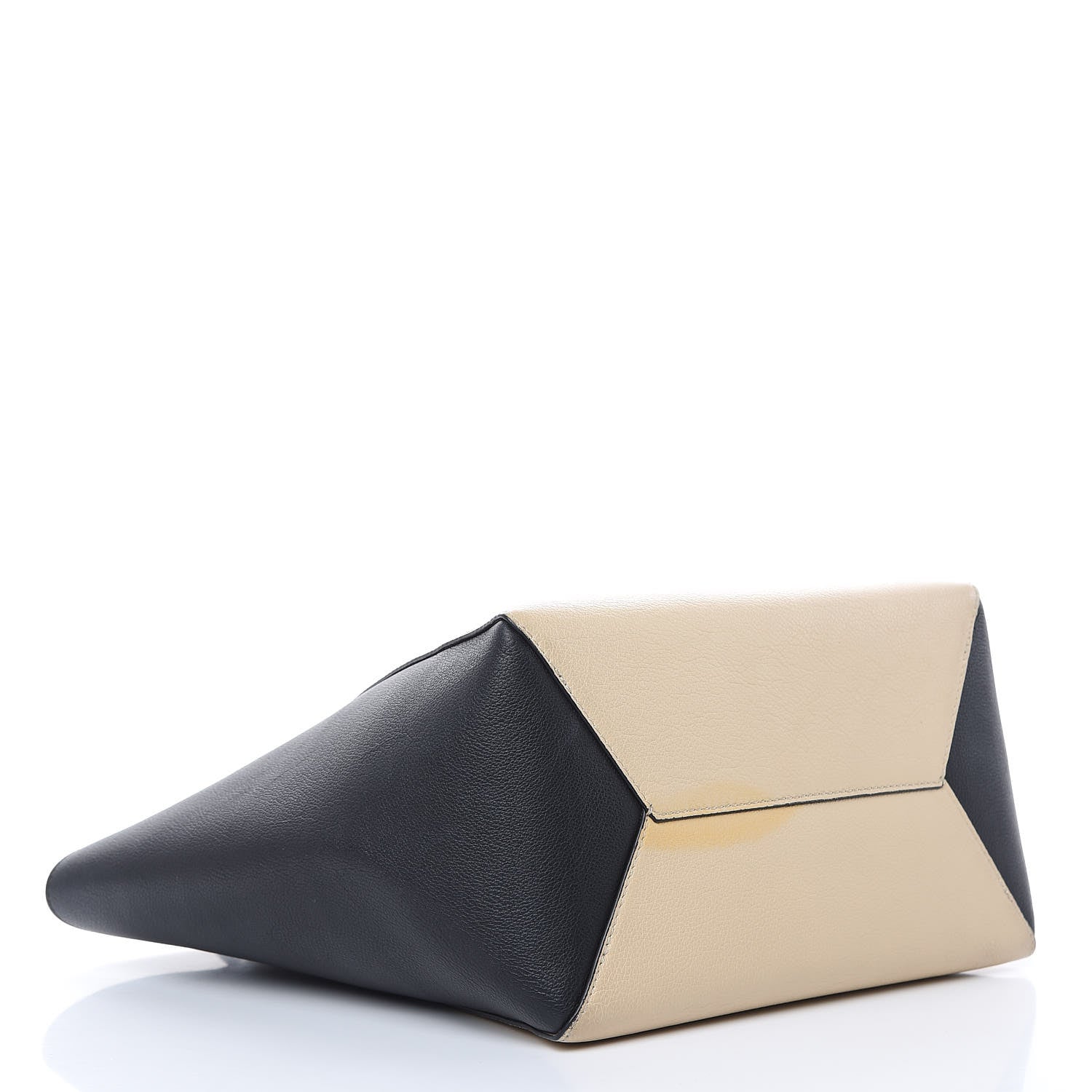 Louis Vuitton Calfskin Lockme Cabas Vanille Black 4 of 14