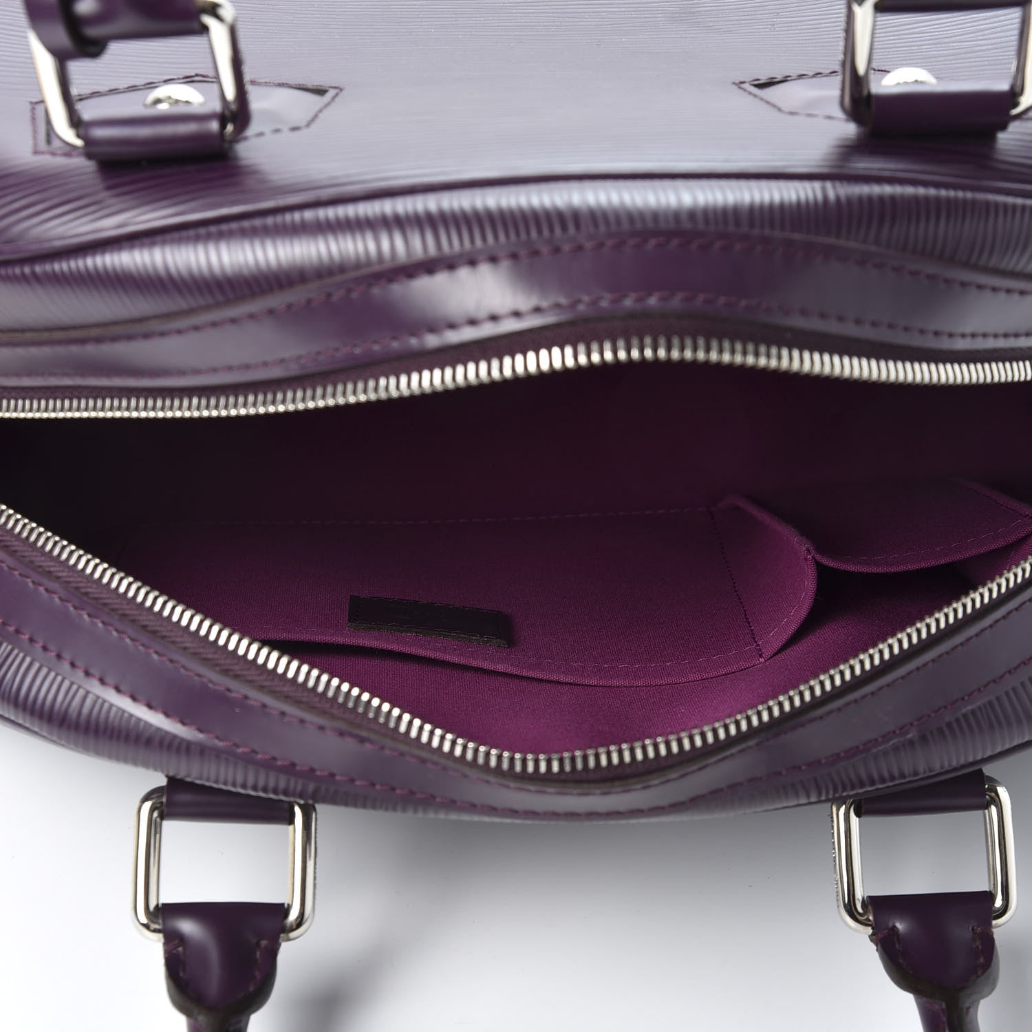 Louis Vuitton Epi Bowling Montaigne PM Cassis 4 of 6