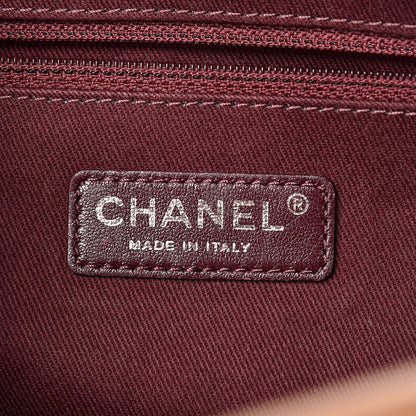 Chanel Calfskin Quilted Jumbo Coco Sporran Flap Light Brown 8 of 9