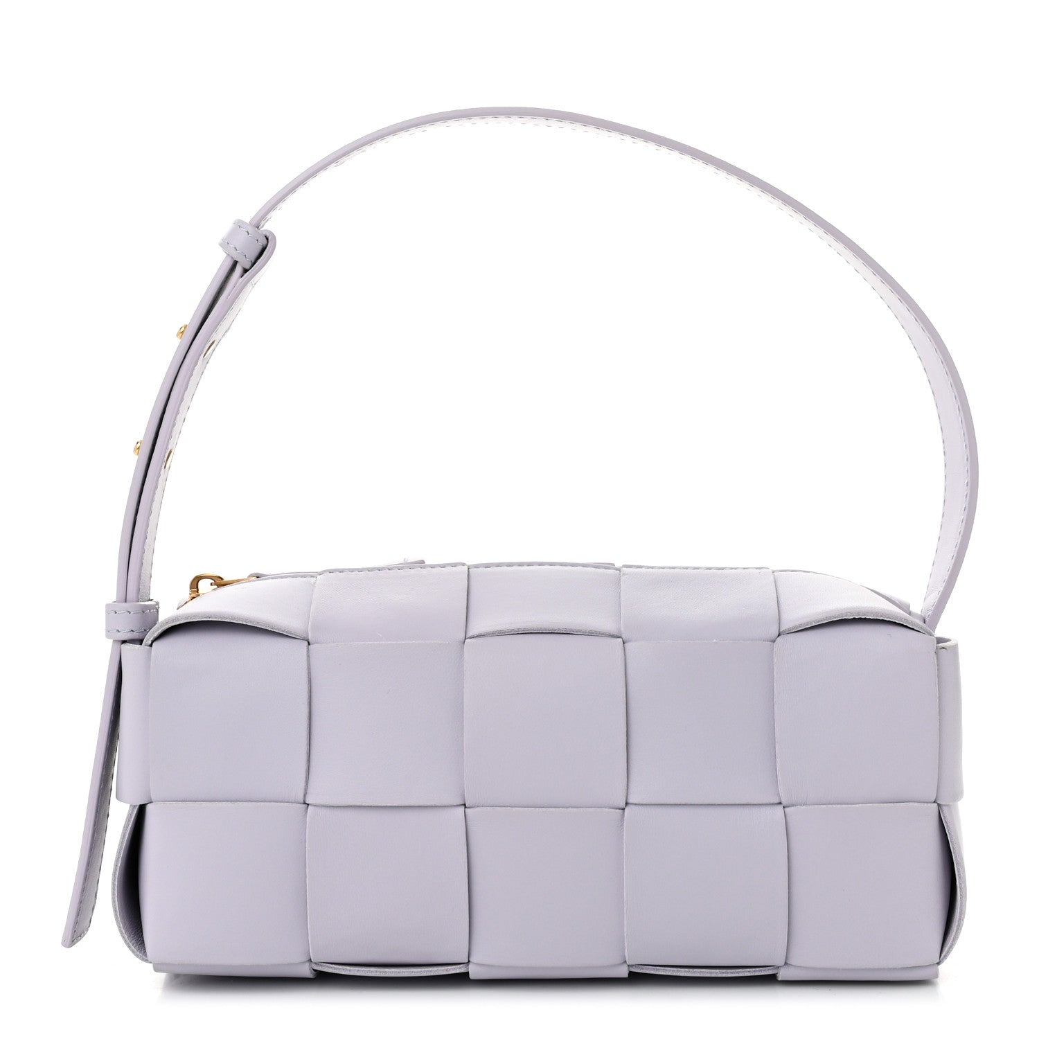 Bottega Veneta Lambskin Maxi Intrecciato Small Brick Cassette Bag Mirth Washed 1 of 9