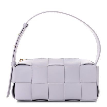 Bottega Veneta Lambskin Maxi Intrecciato Small Brick Cassette Bag Mirth Washed 1 of 9