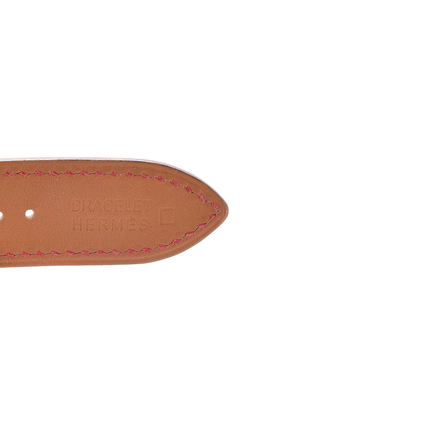 Hermes Alligator H Hour Watch Strap MM Braise 3 of 4