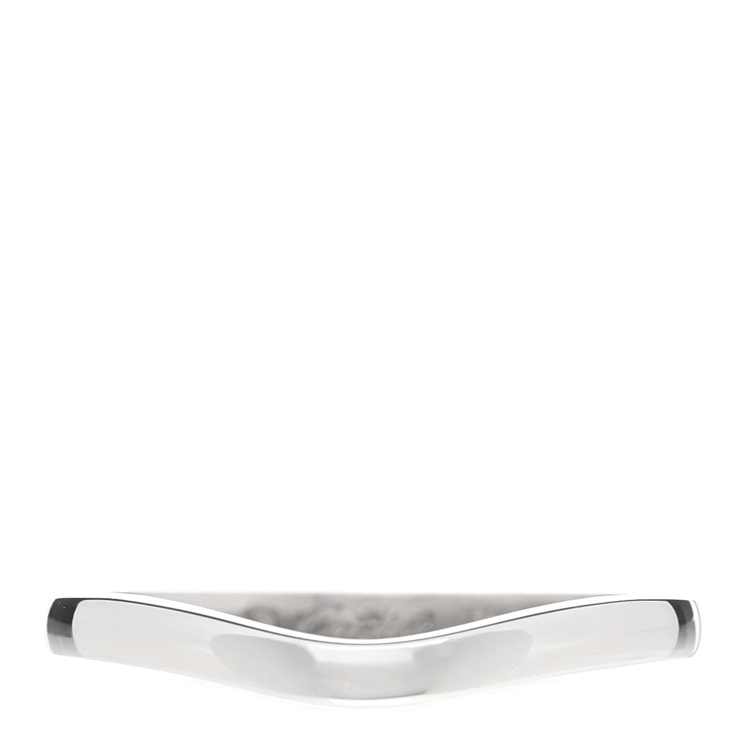 Cartier Platinum Ballerine Wedding Band Ring 51 5.75 1 of 4