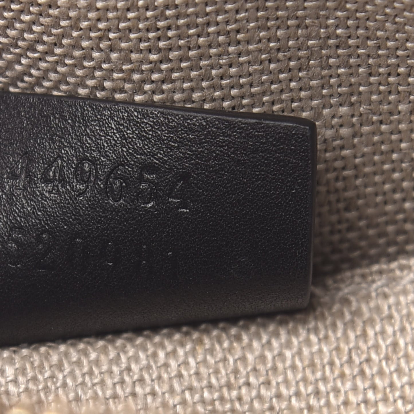 Microguccissima Mini Dome Bag Black