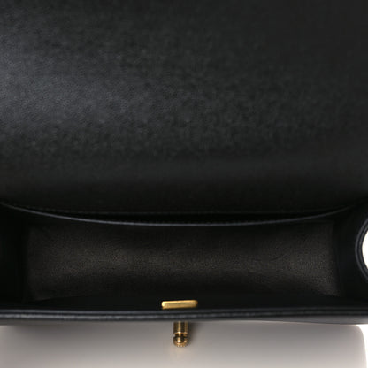 Chanel Caviar Quilted Medium Chain Around Boy Flap Black 5 of 10