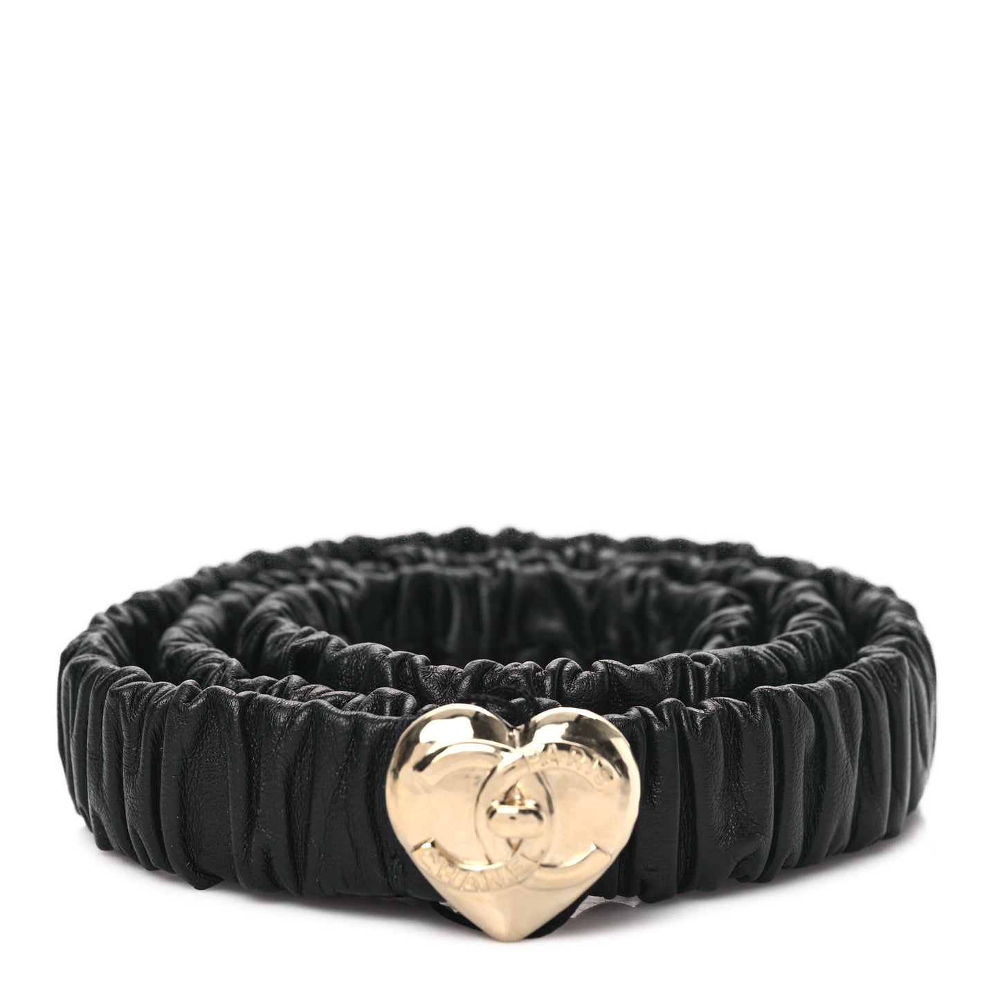 Lambskin Heart Belt 90 36 Black