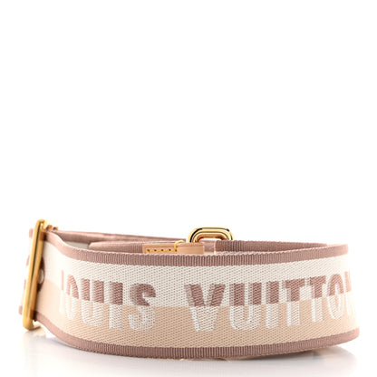 Louis Vuitton Jacquard Speedy Bandouliere 20 Shoulder Strap Beige 2 of 4