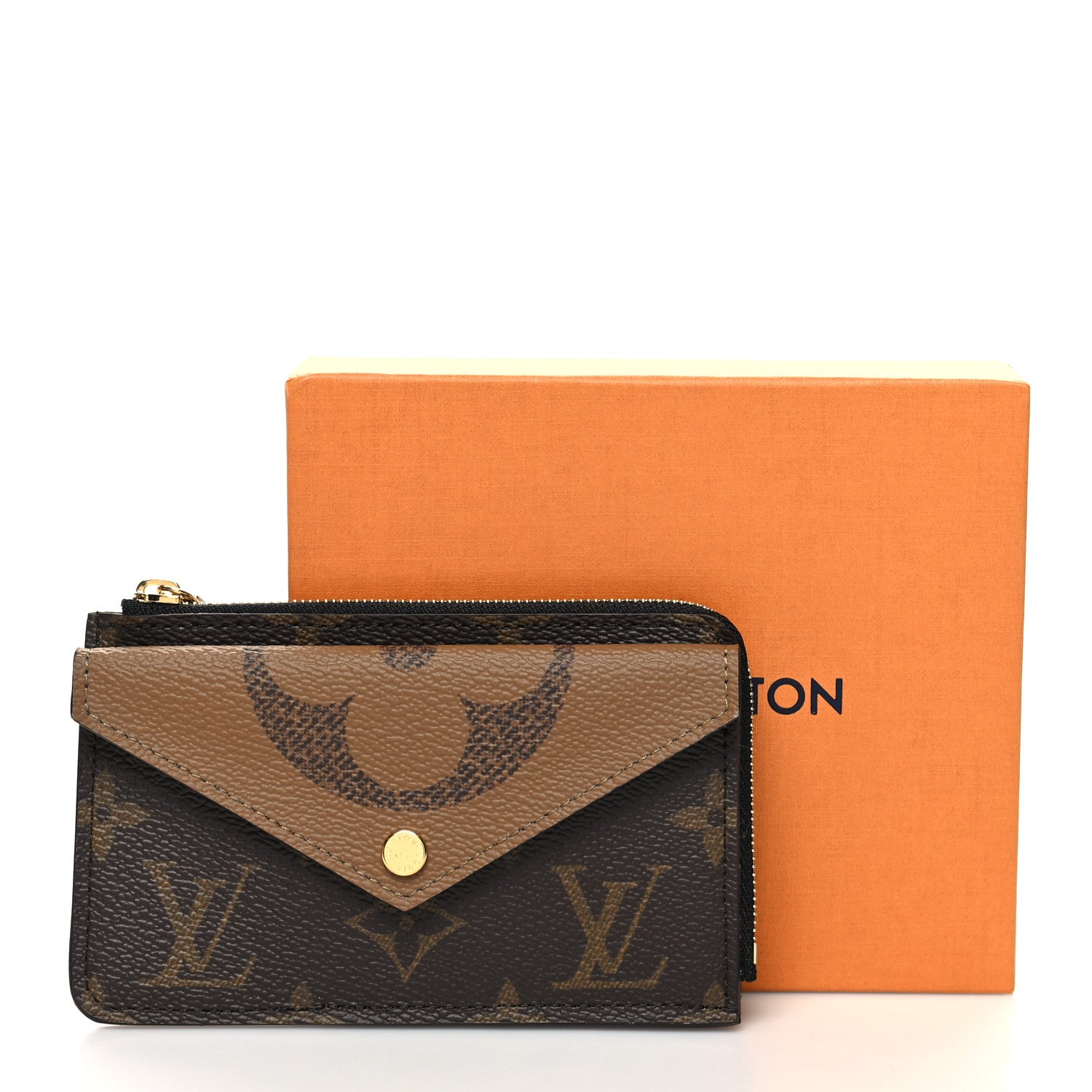 Louis Vuitton Reverse Monogram Recto Verso Card Holder Brown 8 of 8