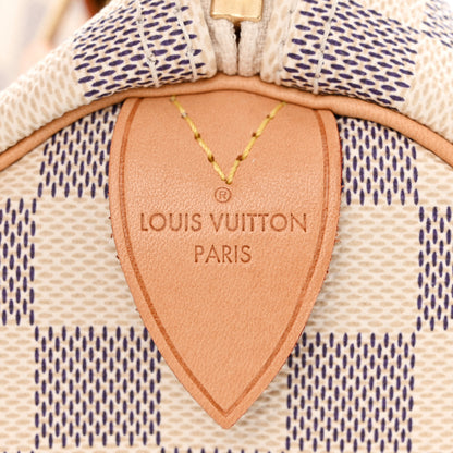 Louis Vuitton Damier Azur Speedy 30 6 of 13
