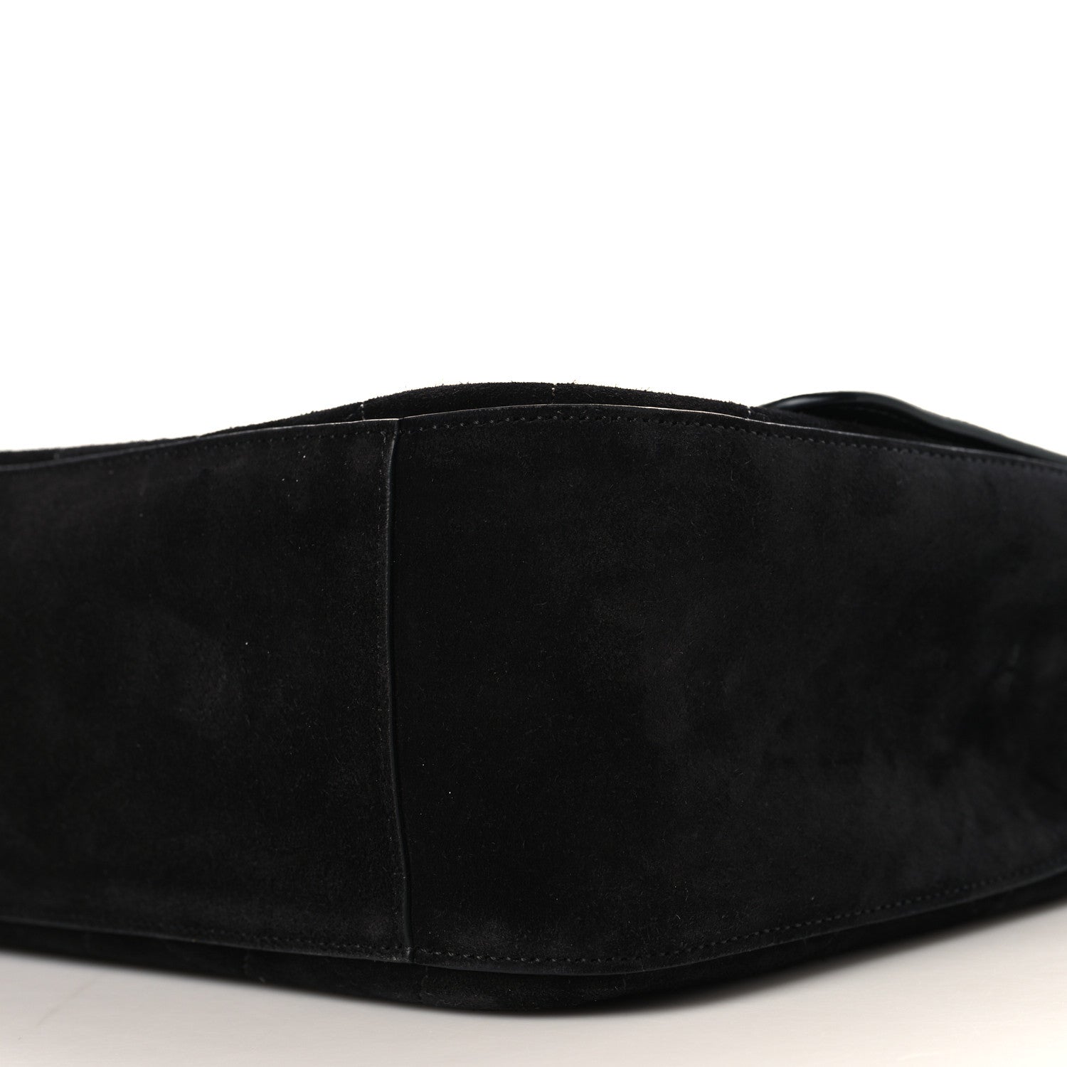 Chanel Suede Calfskin Small Souplissimo Maxi Flap Black 17 of 21