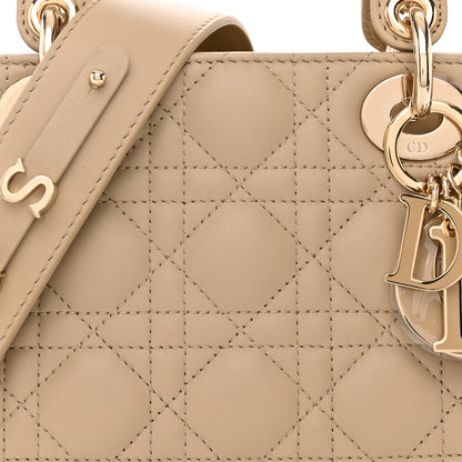 Christian Dior Lambskin Cannage Small My ABCDior Lady Dior 8 of 10