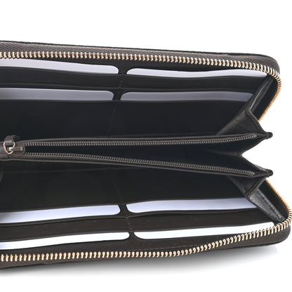Gucci Microguccissima Large Zip Around Organizer Wallet Brown 5 of 8