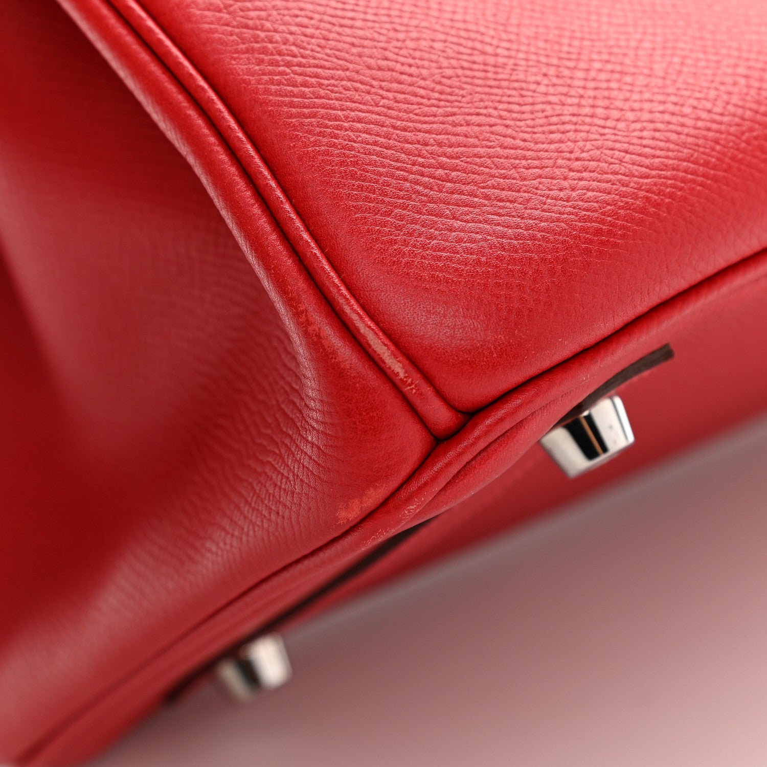 Hermes Epsom Birkin 30 Rouge Casaque 12 of 16