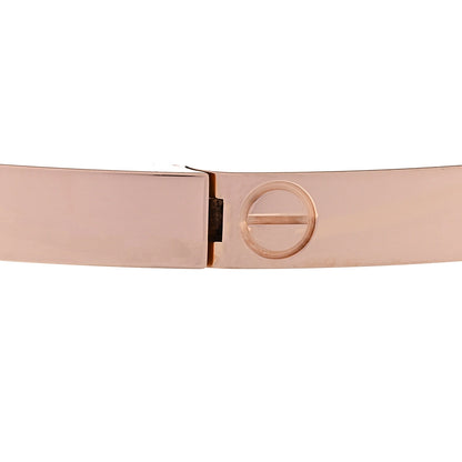Cartier 18K Pink Gold Small LOVE Bracelet 18 3 of 9