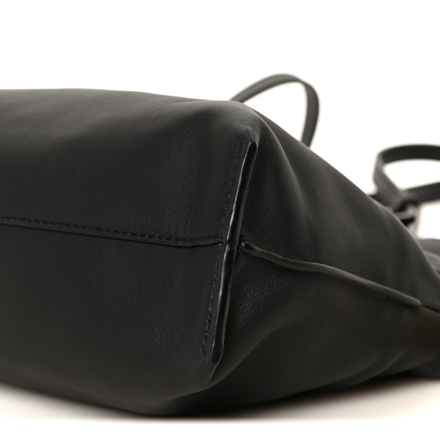 Calfskin Mini Coil Flamenco Clutch Black