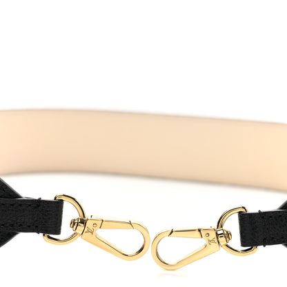 Louis Vuitton Empreinte Monogram Bandouliere Shoulder Strap Black Beige 5 of 7