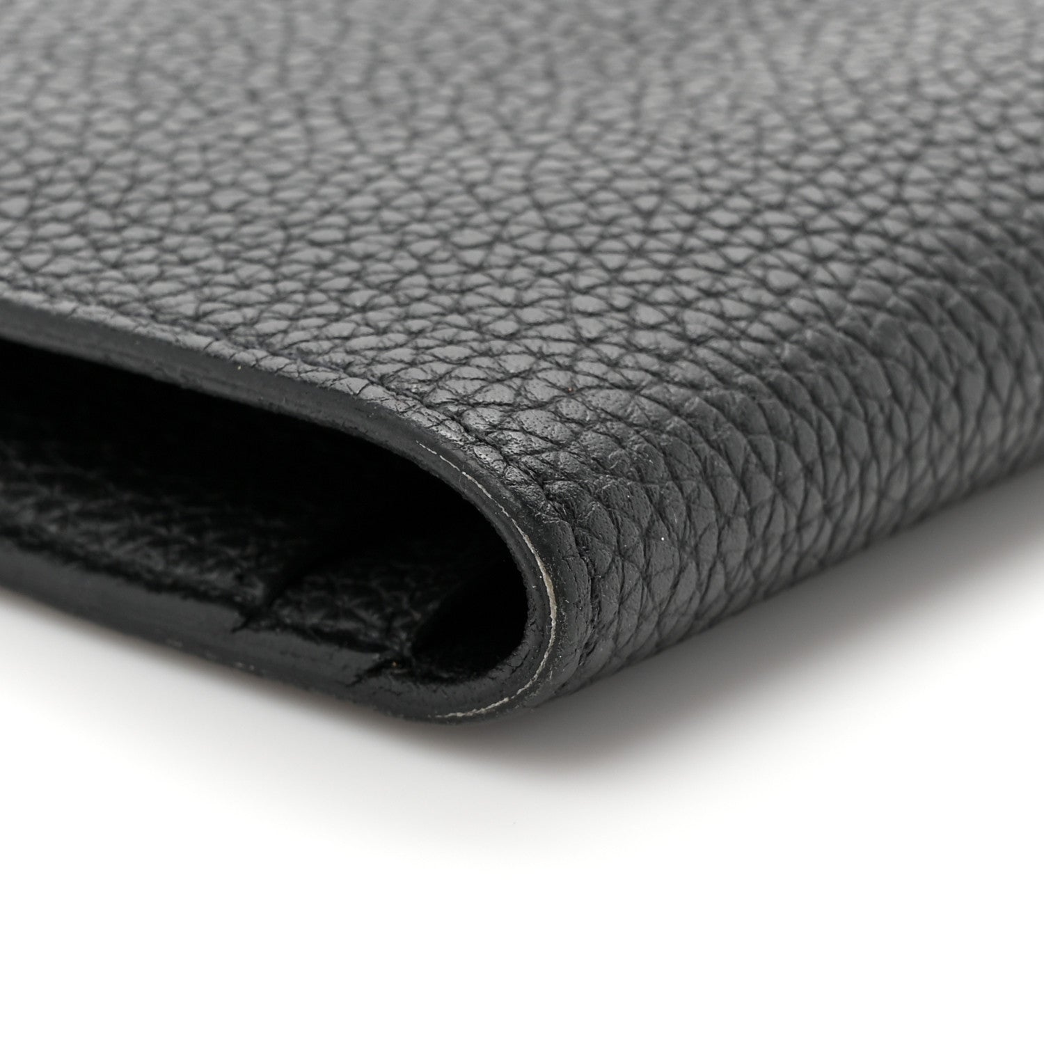 Hermes Togo Dogon Duo Wallet Black 11 of 13