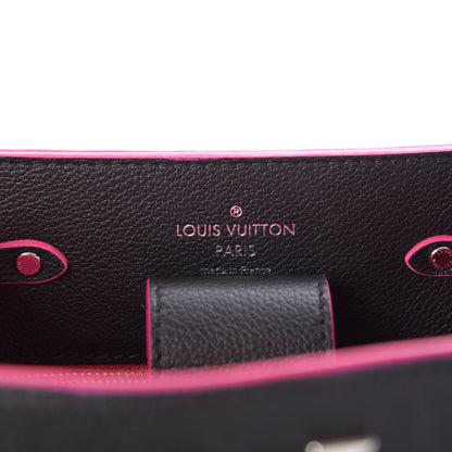 Louis Vuitton Calfskin Lockme Bucket Black 6 of 8