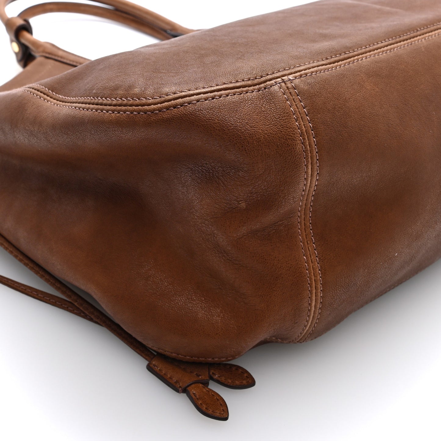 Nappa Ivy Shopping Bag Oak