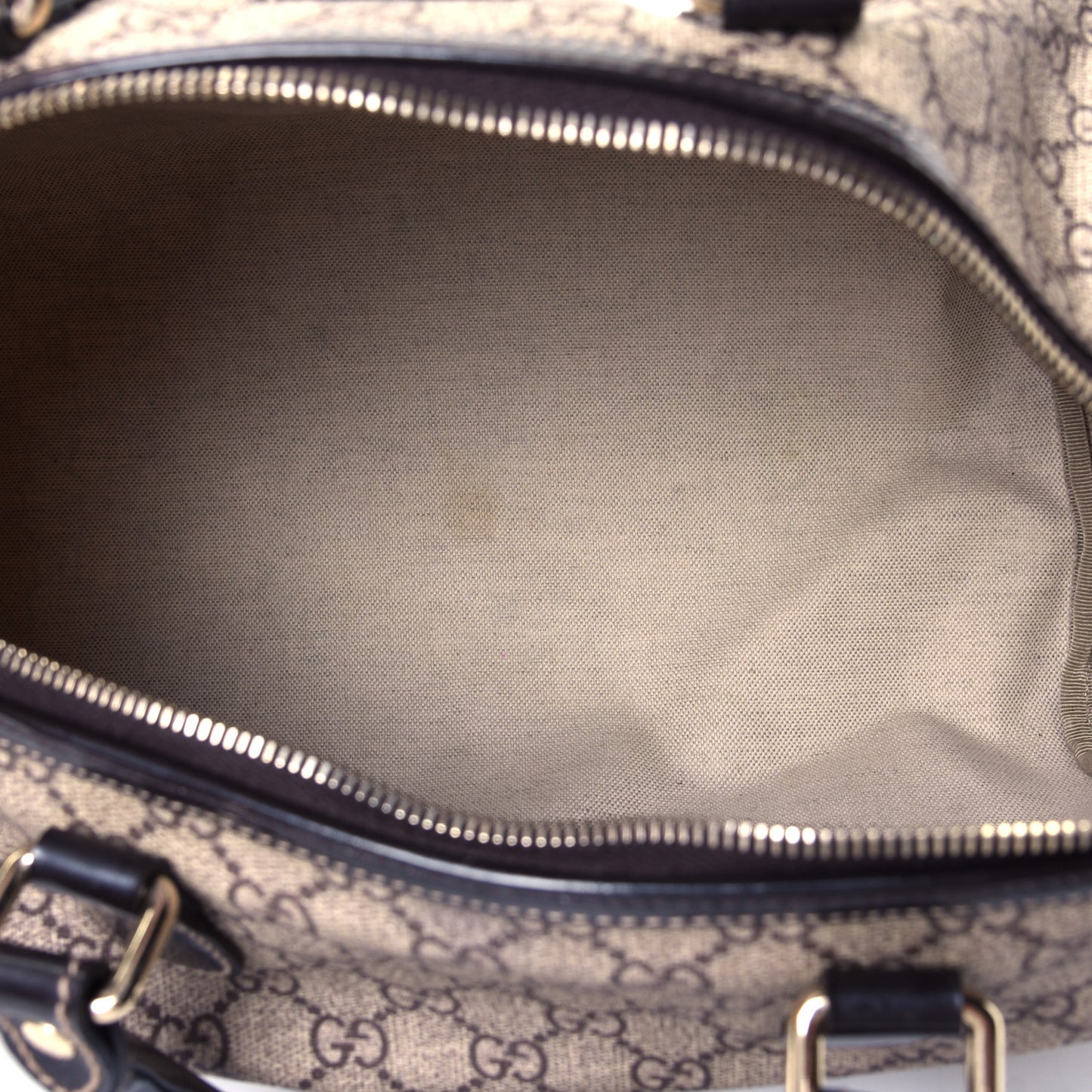 GG Plus Monogram Medium Tattoo Heart Joy Boston Brown