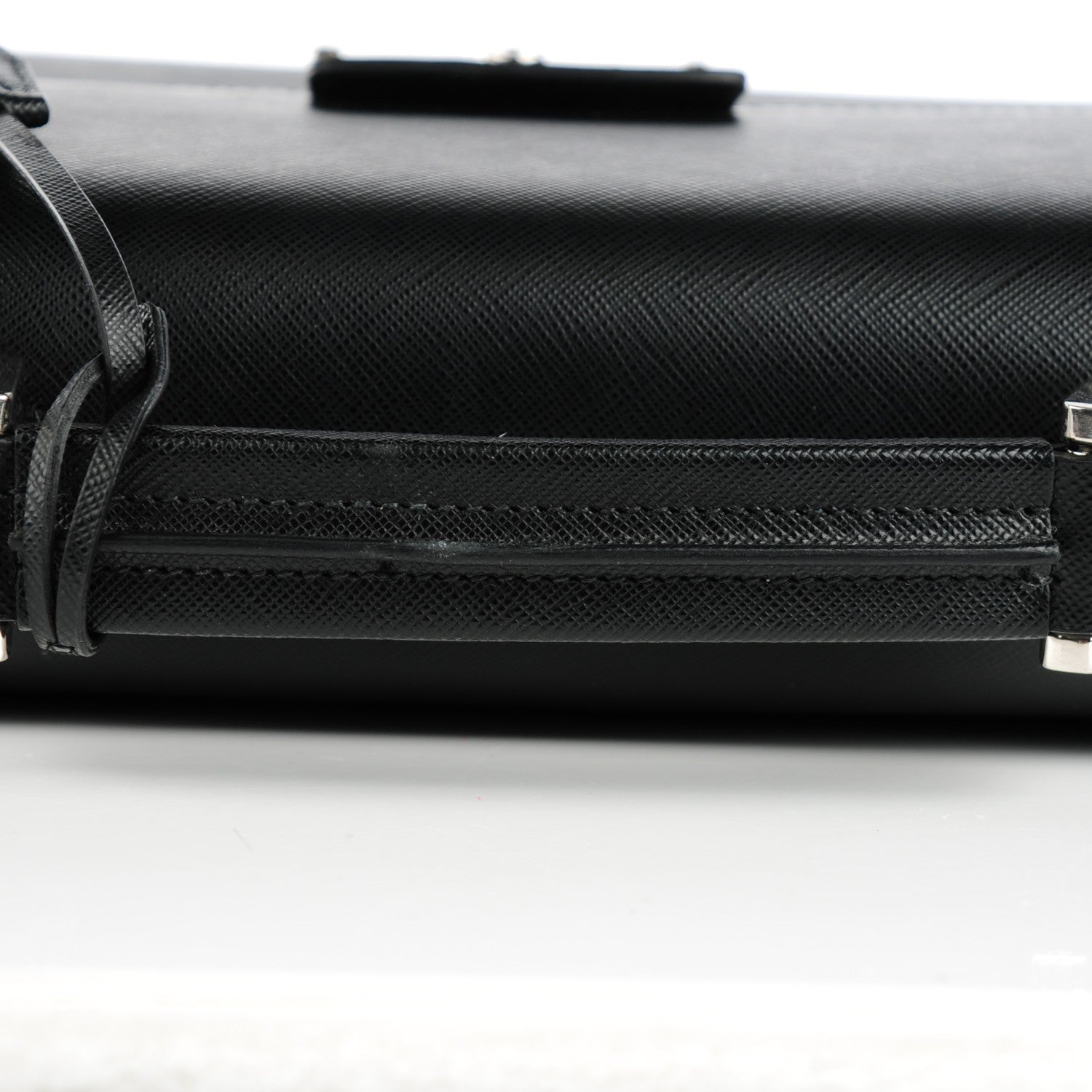 Prada Saffiano Briefcase Nero Black 8 of 9