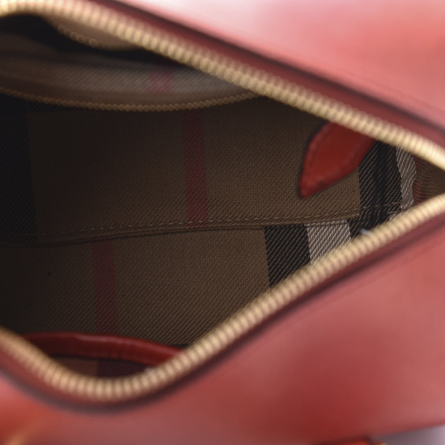 Soft Calfskin Small Alchester Bowling Bag Military Red