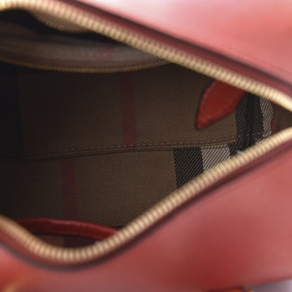 Burberry Soft Calfskin Small Alchester Bowling Bag Military Red 5 of 10