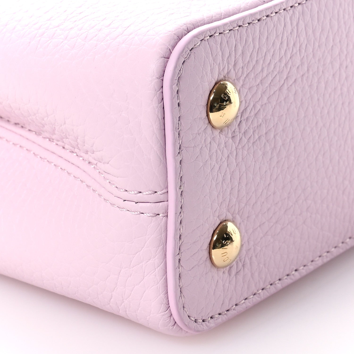 Louis Vuitton Taurillon Flower Chain Capucines Mini Marshmallow 8 of 9
